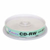 Picture of 100 Pack Smartbuy CD-RW 1-12X 700MB/80Min High Speed Branded Logo Rewritable Blank Data Media Disc