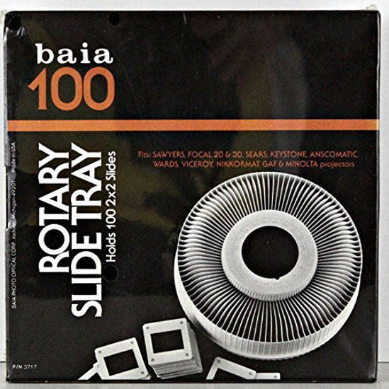 Picture of baia 100 Rotary Slide Tray fits: Sawyers, Focal 20 & 30, Sears Keystone, Anscomatic, Wards, Viceroy, Nikkormat, Gaf, & Minolta projectors