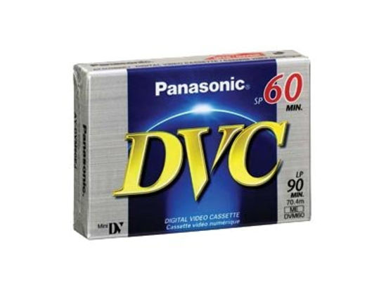 Picture of Panasonic AY-DVM60EJ 60-Minute DVC (Mini DV) Tape (5-Pack)