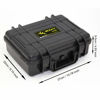 Picture of MOOCY 10" Small Hard Case with Foam Insert, 10.8 x 8.6 x 3.7 Inch - Watertight Padded Case Protect Pistol, Microphone, and Camera Equipment