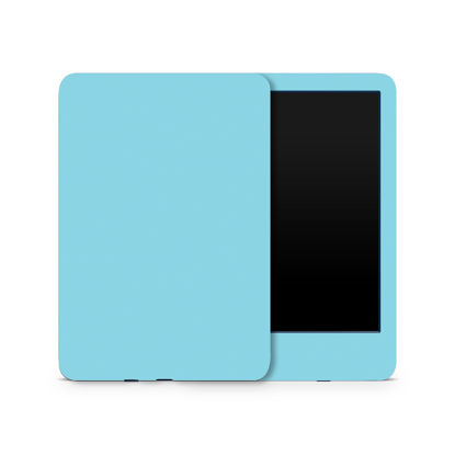 Picture of MightySkins Skin Compatible with Amazon Kindle 6-inch 11th Gen (2022) Full Wrap - Solid Baby Blue | Protective, and Unique Vinyl Decal wrap Cover | Easy to Apply | Made in The USA