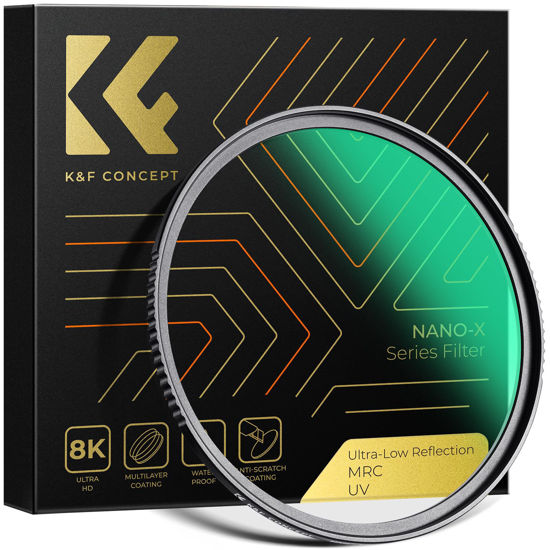 Picture of K&F Concept 95mm Ultra-Low Reflectivity MCUV Lens Protection Filter 28 Multi-Layer Coatings Ultra-Slim HD Waterproof Scratch Resistant Lens UV Filter (Nano-X Series)