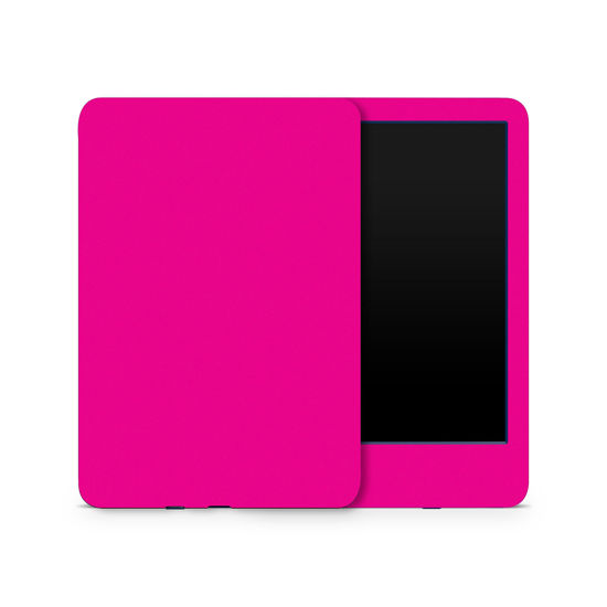 Picture of MightySkins Skin Compatible with Amazon Kindle 6-inch 11th Gen (2022) Full Wrap - Solid Hot Pink | Protective, and Unique Vinyl Decal wrap Cover | Easy to Apply | Made in The USA