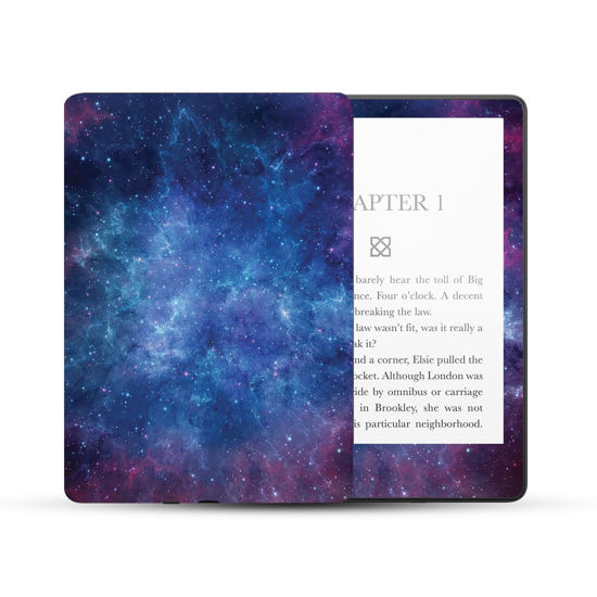 Picture of MightySkins Skin Compatible with Amazon Kindle Paperwhite 5 6.8-inch 11th Gen (2021) Full Wrap - Nebula | Protective, Durable, and Unique Vinyl Decal wrap Cover | Easy to Apply | Made in The USA