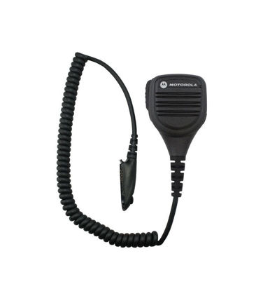 Picture of Motorola PMMN4027 PMMN4027A OEM IP57 Submersible Remote Speaker Microphone with Windporting Technology Compatible w/ HT750, HT1250, HT1250LS, HT1550, HT1550XLS, MT Series and more...