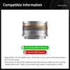 Picture of Brightin Star 10mm F5.6 Fisheye APS-C Manual Focus for Canon EOS-M Mount Mirrorless Cameras,Ultra-Wide Angle MF Large Aperture Prime Fixed Focal Lens,Fit for M6,M50,M5,M3,M200,M10,M100,M,M2(Silver)