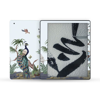 Picture of MightySkins Skin Compatible with Amazon Kindle Scribe (2022) Full Wrap - Chinoiserie Fabric | Protective, and Unique Vinyl Decal wrap Cover | Easy to Apply | Made in The USA