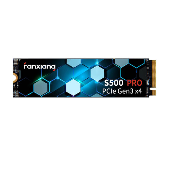 Picture of fanxiang S500 Pro 1TB NVMe SSD, Up to 3500MB/s, M.2 PCIe Gen3x4 2280 Internal Solid State Drive Memory Card, SLC Cache 3D NAND TLC, Compatible with Laptop and PC Desktops