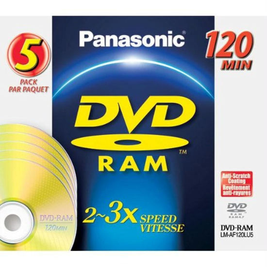 Picture of Panasonic DVD-RAMs (LM-AF120LU5)