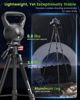 Picture of CAMBOFOTO 74"-Camera-Tripod, Porfessional Aluminum Heavy Duty Tripod Stand for Mirrorless Camera/DSLR/Cell Phone/Camcorder, with Holder and Travel Bag