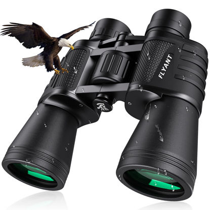 Picture of 20x50 High Powered Binoculars for Adults, Waterproof Compact Binoculars with Low Light Vision for Bird Watching Hunting Football Games Travel Stargazing Cruise with Carrying Bag