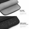 Picture of MoKo 9-11 Inch Tablet Sleeve Bag Carrying Case with Storage Pockets Fits New 11-inch iPad Pro M4/iPad Air M2 2024, iPad Air 5/4 10.9, iPad Pro 11, iPad 10/9/8th 10.9/10.2, Tab S8/S9 11,Black & Gray