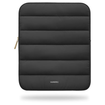 Picture of Vandel - The Original Puffy iPad Sleeve 9-11 Inch Tablet Sleeve, Black iPad Case for Women and Men, Cute iPad Air Pouch, iPad 9 10 Inch, 11 Inch Bag