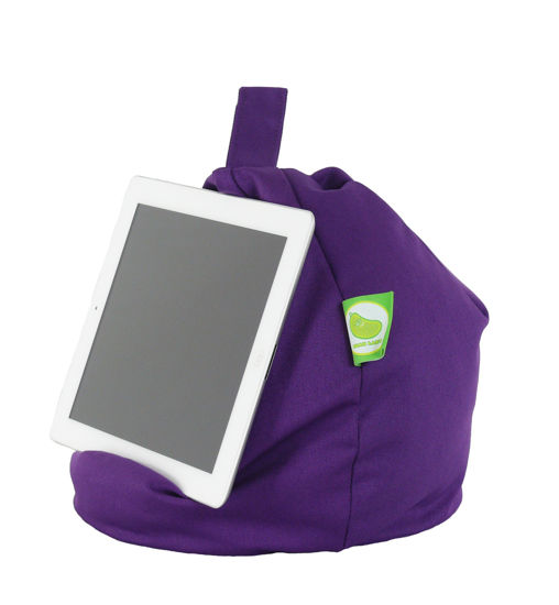 Picture of Bean Lazy Ipad, Ereader & Book Mini Bean Bag Fits All Tablets and Ereaders - Purple