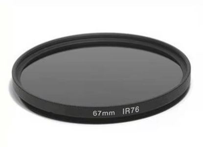 Picture of 49 52 55 58 62 67 72 77 82 mm 550 590 630 650 680 720 760 850 950 1000 nm IR Infrared Infra-Red Lens Filter for dv Camera (Caliber : 52mm, Color : 760nm)