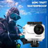 Picture of LEWOTE Waterproof Case&Floating Hand Grip Compatible with Insta360 GO 3, Protective Underwater Dive Housing Shell with Bracket Accessories for Insta360 GO 3