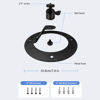 Picture of Tonalee Projector Stand Table Tripod: Ballhead Angle 360 Degree Adjustable with 1/4" Screw for Most Projectors Webcams