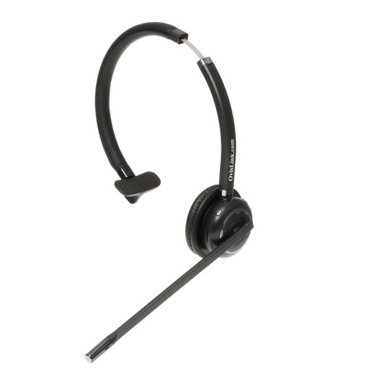 Picture of OvisLink Wireless Headset Compatible with Cisco Phone SPA525G2, CP-8821, 8845, 8851, 8861, 8865 | Noise Canceling Rotatable Microphone Lightweight