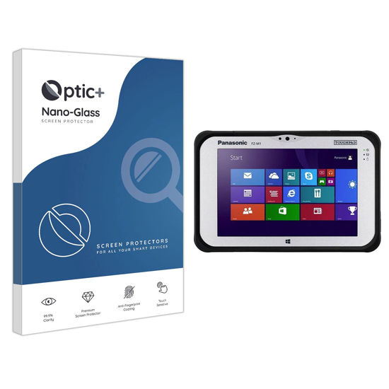 Picture of Optic+ Nano Glass Screen Protector for Panasonic Toughpad FZ-M1