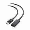 Picture of Cable Matters Unidirectional 32.4Gbps Active DisplayPort Extension Cable Gender Changer 16 ft / 5m, Support DisplayPort 1.4 with 8K 60Hz and HDR, for Oculus Rift S, HTC Vive Pro, Gaming Monitors