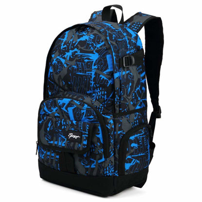 Picture of rickyh style School Backpack Travel Bag for Men & Women Lightweight College Back Pack with Laptop Compartmen