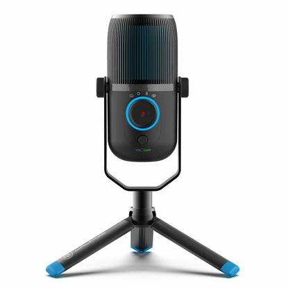 Picture of JLab Talk USB Microphone, USB-C Output, Cardioid, Omnidirectional, Stereo or Bidirectional, 96k Sample Rate, 20Hz, 20kHz Frequency Response, Volume, Gain Control, Quick Mute, Plug & Play