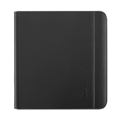 Picture of Kobo Libra Colour SleepCover Case | Black Notebook | Sleep/Wake Technology | Built-in 2-Way Stand | Vegan Leather | Compatible with 7” Kobo Libra Colour eReader