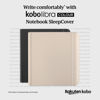 Picture of Kobo Libra Colour SleepCover Case | Black Notebook | Sleep/Wake Technology | Built-in 2-Way Stand | Vegan Leather | Compatible with 7” Kobo Libra Colour eReader