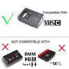 Picture of Motorized VHS-C to VHS Cassette Adapter for SVHS Camcorders JVC RCA Panasonic + 3 VCC Micro-Fiber Cloth NOT COMPATIBLE WITH 8mm/MiniDV/Hi8 Tapes