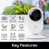 Picture of Geeni Glimpse 1080p HD Smart Camera - Indoor Home Security Camera - No Hub Required - Motion Detection Camera - Smart Camera Compatible with Alexa and Google Home, Requires 2.4 GHz Wi-Fi, 2 Pack