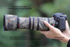 Picture of CHASING BIRDS Camouflage Waterproof Lens Coat for CANON RF 100-400mm F5.6-8 IS USM Rainproof Lens Protective Cover (Pine Camouflage, with Extender RF 1.4X)