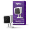 Picture of Roku Outdoor Camera for Home Security - IP65 Weather Resistant Wired Security Camera with 1080p HD Night Vision, Works with Alexa & Google, Motion & Sound Detection - 90-Day Subscription Included