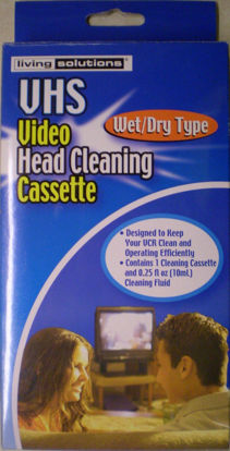 Picture of VHS Video Head Cleaning Cassette (wet / dry)