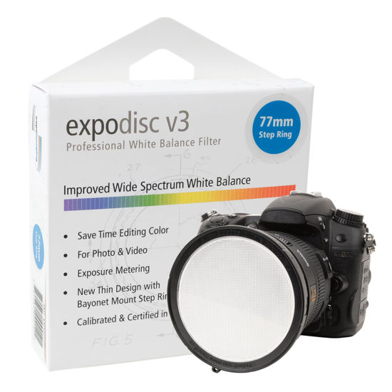 Picture of ExpoDisc v3 Professional White Balance Filter (77mm)