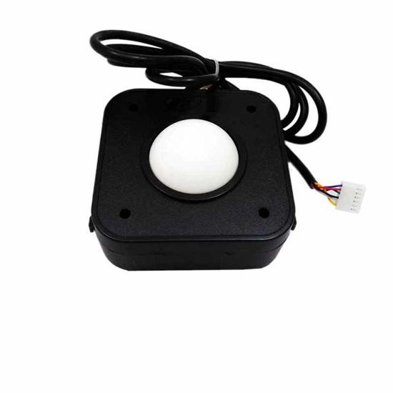 Picture of 2.25 Inch White Ball Arcade Game Trackball Compatible with Jamma 60-in-1 Jamma Icade PCB Board