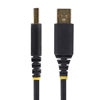 Picture of StarTech.com 3ft (1m) USB to Serial Adapter Cable, COM Retention, FTDI, USB-A to DB9 RS232, Interchangeable DB9 Screws/Nuts