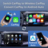 Picture of Wireless CarPlay Adapter - Converts Wired CarPlay to Wireless CarPlay for Apple (iOS 10+), or to Wireless Android Auto for Android (Android 11+), 5.8GHz WiFi Dongle for Zero Latency