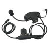 Picture of TSVISIONCORE Microphone & PTT for Howard Leight Impact Sports Noise Cancelling Headphones Airsoft (Black)