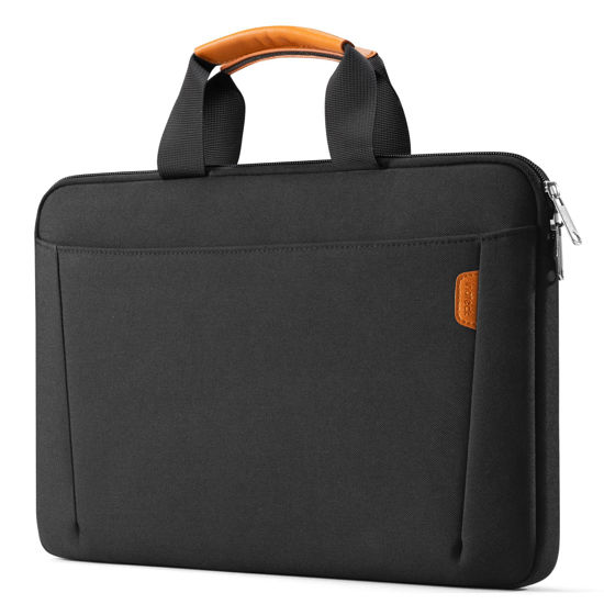 Picture of Inateck 360 Protection Laptop Sleeve Carrying Case Bag Briefcase Compatible with 15-inch MacBook Air M3/A3114 2024, M2/A2941 2023, 15 inch Surface Laptop 5/4/3, 14 inch Laptops.