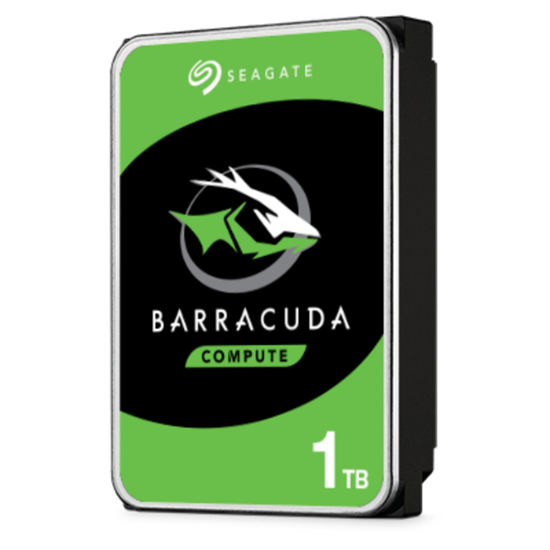 Picture of Seagate BarraCuda 1TB Internal Hard Drive HDD - 3.5 Inch SATA 6 Gb/s 7200 RPM 64MB Cache for Computer Desktop PC (ST1000DM010)