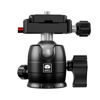 Picture of SIRUI Camera Tripod Ball Head, 10KG/22.05lbs Loading Capacity, 360°Panning Base, Aluminum Build Quality, Safety Lock, Universal Mounting Plate for Easy Attachment (B-00K Ball Head)