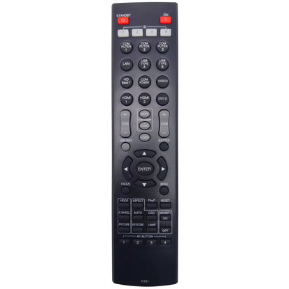 Picture of INTECHING HL02803 Projector Remote Control for Hitachi CP-HD9320, CP-HD9321, CP-HD9950, CP-HD9950B, CP-WU9100, CP-WU9100B, CP-WU9410, CP-WU9411, CP-WX9210, CP-WX9211, CP-X9110, CP-X9111