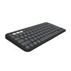 Picture of Logitech Pebble Keys 2 K380s, Multi-Device Bluetooth Wireless Keyboard with Customizable Shortcuts, Slim and Portable, Easy-Switch for Windows, macOS, iPadOS, Android, Chrome OS - Tonal Graphite