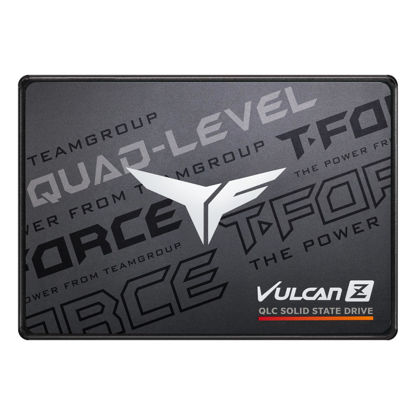 Picture of TEAMGROUP T-Force Vulcan Z 1TB SLC Cache 3D NAND QLC 2.5 Inch SATA III Internal Solid State Drive SSD (R/W Speed up to 550/500 MB/s) T253TY001T0C101