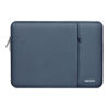 Picture of MOSISO Laptop Sleeve Bag Compatible with MacBook Air/Pro, 13-13.3 inch Notebook, Compatible with MacBook Pro 14 inch M3 M2 M1 Chip Pro Max 2024-2021, Polyester Vertical Case with Pocket, Haze Blue