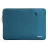 Picture of MOSISO Laptop Sleeve Bag Compatible with MacBook Air/Pro, 13-13.3 inch Notebook, Compatible with MacBook Pro 14 inch M3 M2 M1 Chip Pro Max 2024-2021, Polyester Vertical Case with Pocket, Deep Teal