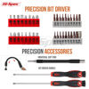 Picture of Hi-Spec 56pc Electronics Repair & Opening Tool Kit Set for Laptops, Devices, Computers, PC Building & Gaming Accessories. Precision Small Screwdrivers with Pry Tools