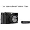 Picture of YC Onion Lens Hood Shade for Fujifilm X100V & X100F with 23mm Adapter Ring in Aluminum Alloy Black