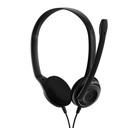 Picture of EPOS Consumer Audio Sennheiser PC 8 USB - Stereo USB Headset for PC and MAC with In-line Volume and Mute Control, Black, Small