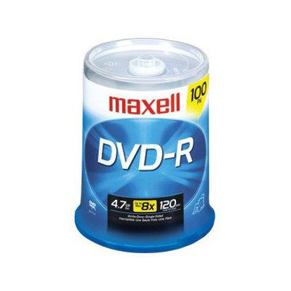 Picture of MAXELL 638014 4.7GB DVD-Rs (100-ct)